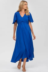 VALENTINA | Maxi Abito Premaman Blu - Pietro Brunelli