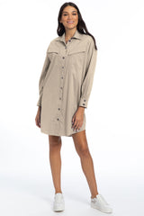 OLIMPIA | Abito Camicia Oversize