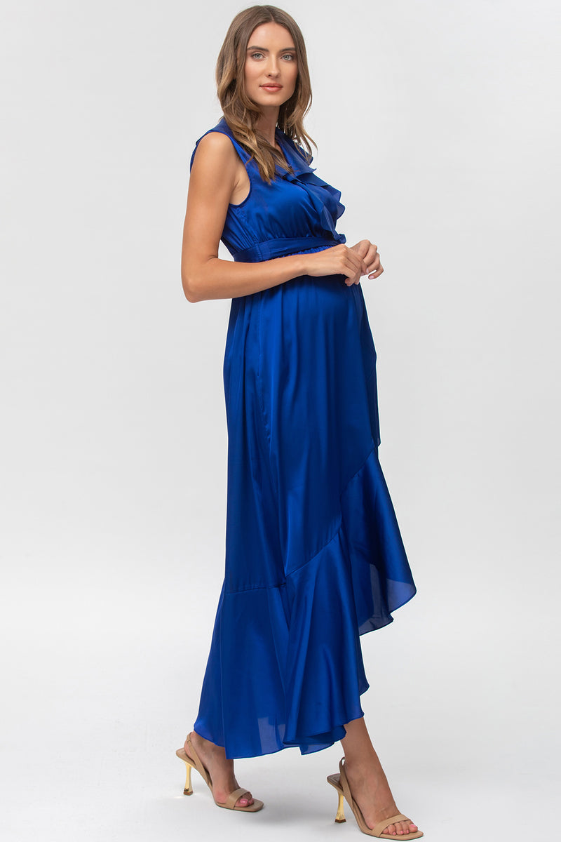 DOROTHEA | Maternity Dress with Ruffles