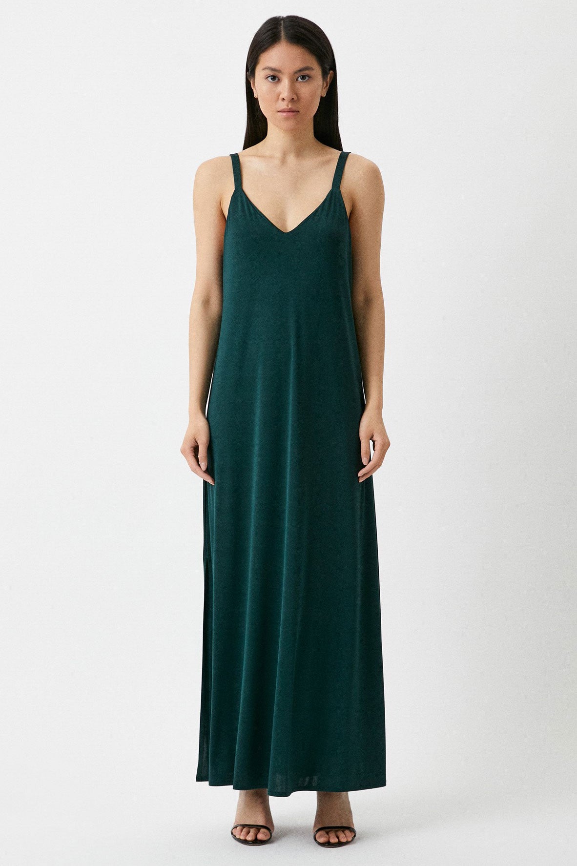 SALLY | Slip Dress Verde