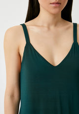 SALLY | Slip Dress Premaman Verde