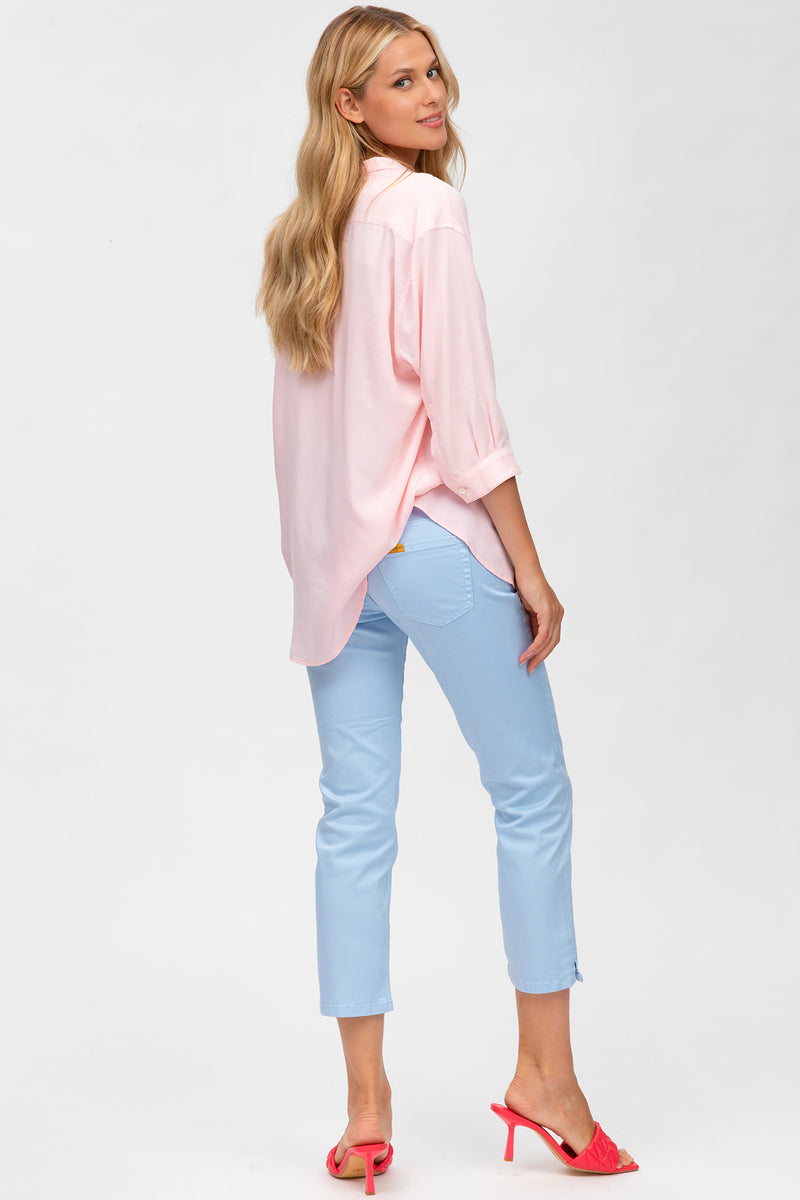 PANAREA | Camicia Premaman Rosa in Viscosa