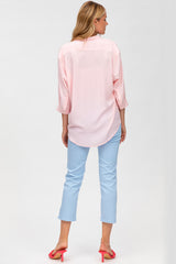 PANAREA | Camicia Premaman Rosa in Viscosa
