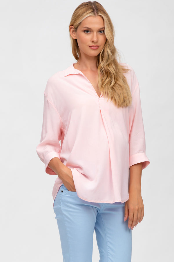 Camicia Premaman Rosa in Viscosa
