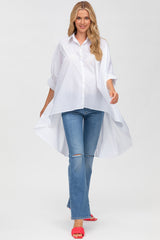 SLIM GRADUATED FLARE W607 | Jeans Premaman Svasati con Rotture