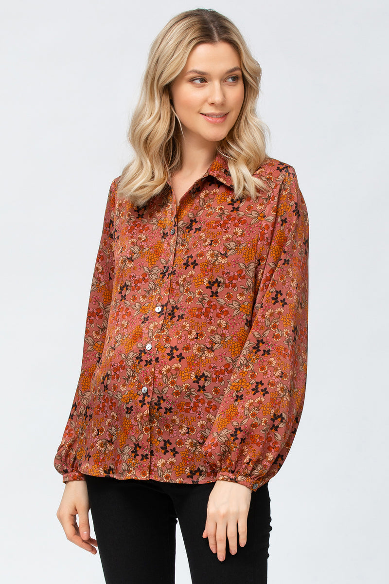 ERICA QA06 | Camicia Premaman con Stampa