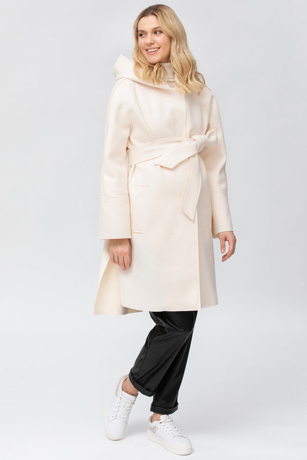 DIVA | Cappotto Premaman Bianco