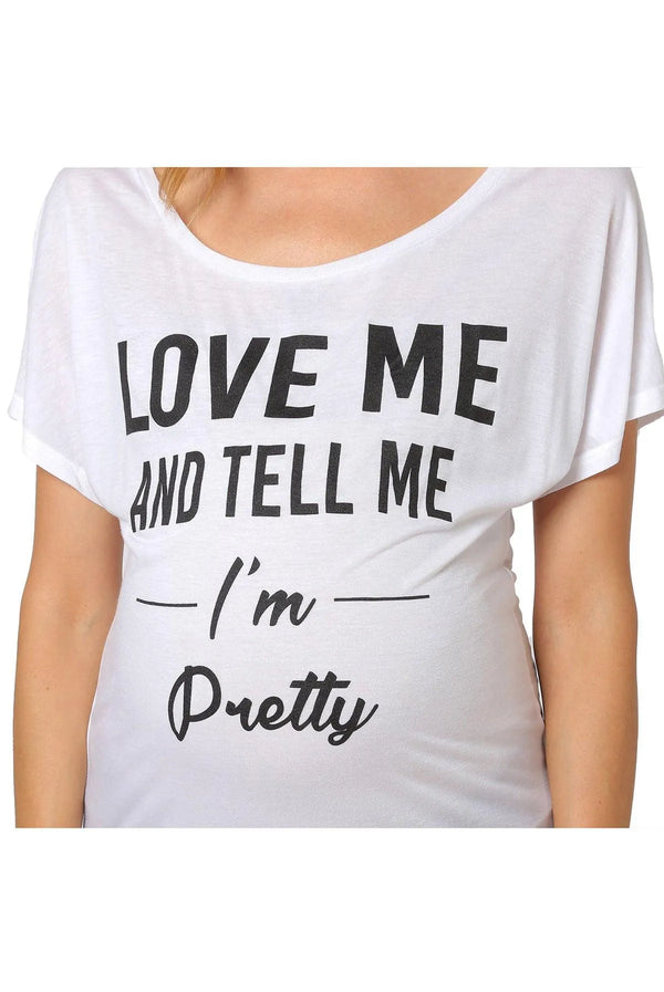 LAS VEGAS | T-Shirt Premaman a Maniche Corte - Pietro Brunelli