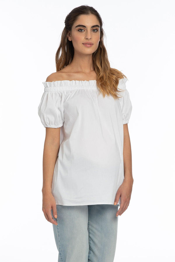 SUSY | Off-The-Shoulder Maternity Top