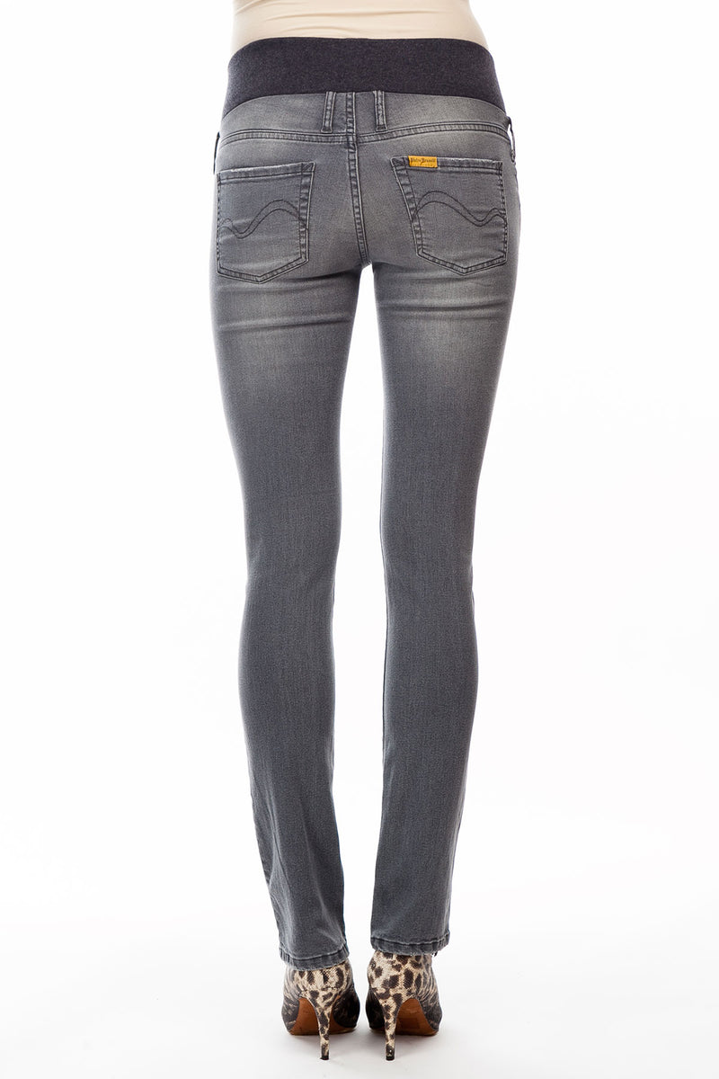 SKINNY W900 | Grey Maternity Jeans