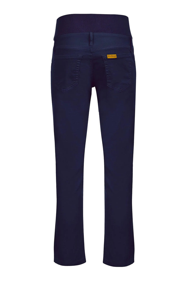 CAPRI BLU | Pantaloni Premaman in Cotone Elasticizzato - Pietro Brunelli