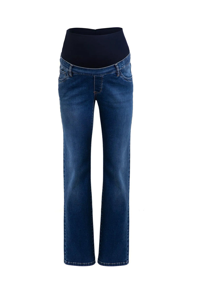 EXTRA LENGTH W501 | Straight Leg Maternity Jeans