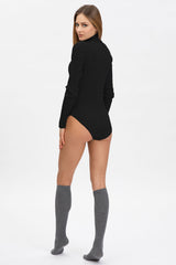 BODY GRACE | Body Premaman Nero a Collo Alto