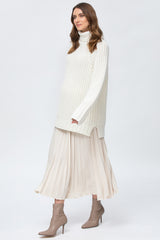 ALASKA | Maglione Premaman Bianco in Lana