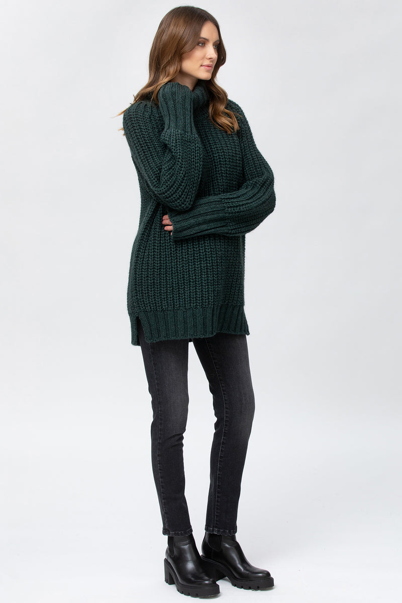 COOL GIRL W099 | Jeans Premaman Nero Effetto Stoned