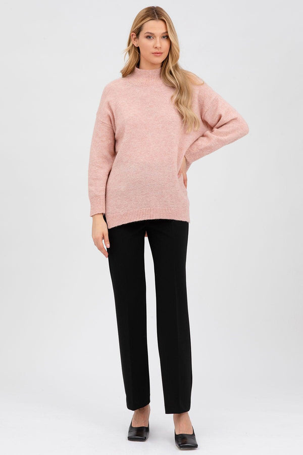 COMFY LEO | Pantaloni Premaman in Punto Milano a Gamba Dritta