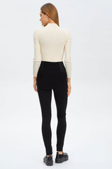 MAURICE | Maternity Black Pants 