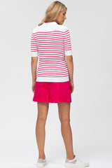 ADVENTURE SHORTS | Pantaloncini Premaman in Cotone Rosa