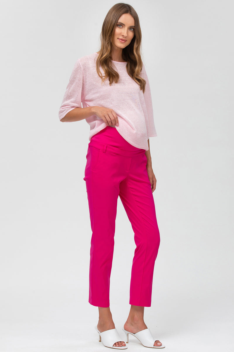 ELWOOD | Maternity Stretch Pants in Pink
