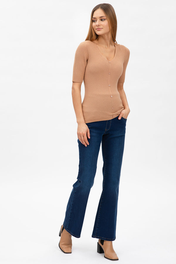 GRADUATED FLARE W010 | Flared Maternity Jeans