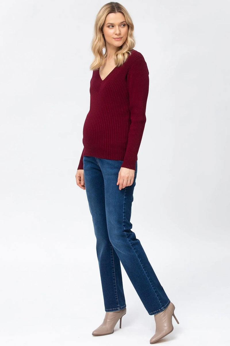 EXTRA LENGTH W501 | Straight Leg Maternity Jeans