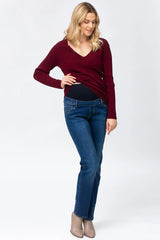 EXTRA LENGTH W501 | Straight Leg Maternity Jeans