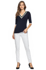 Jeggins Premaman aderenti in denim bianco 