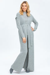 Cardigan Premaman a Costine in Lana e Cashmere
