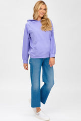 SANTA MARGHERITA | Maternity and Nursing Sweatshirt in Lilac