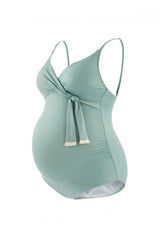 MANITOBA | Sage Green Maternity Swimsuit