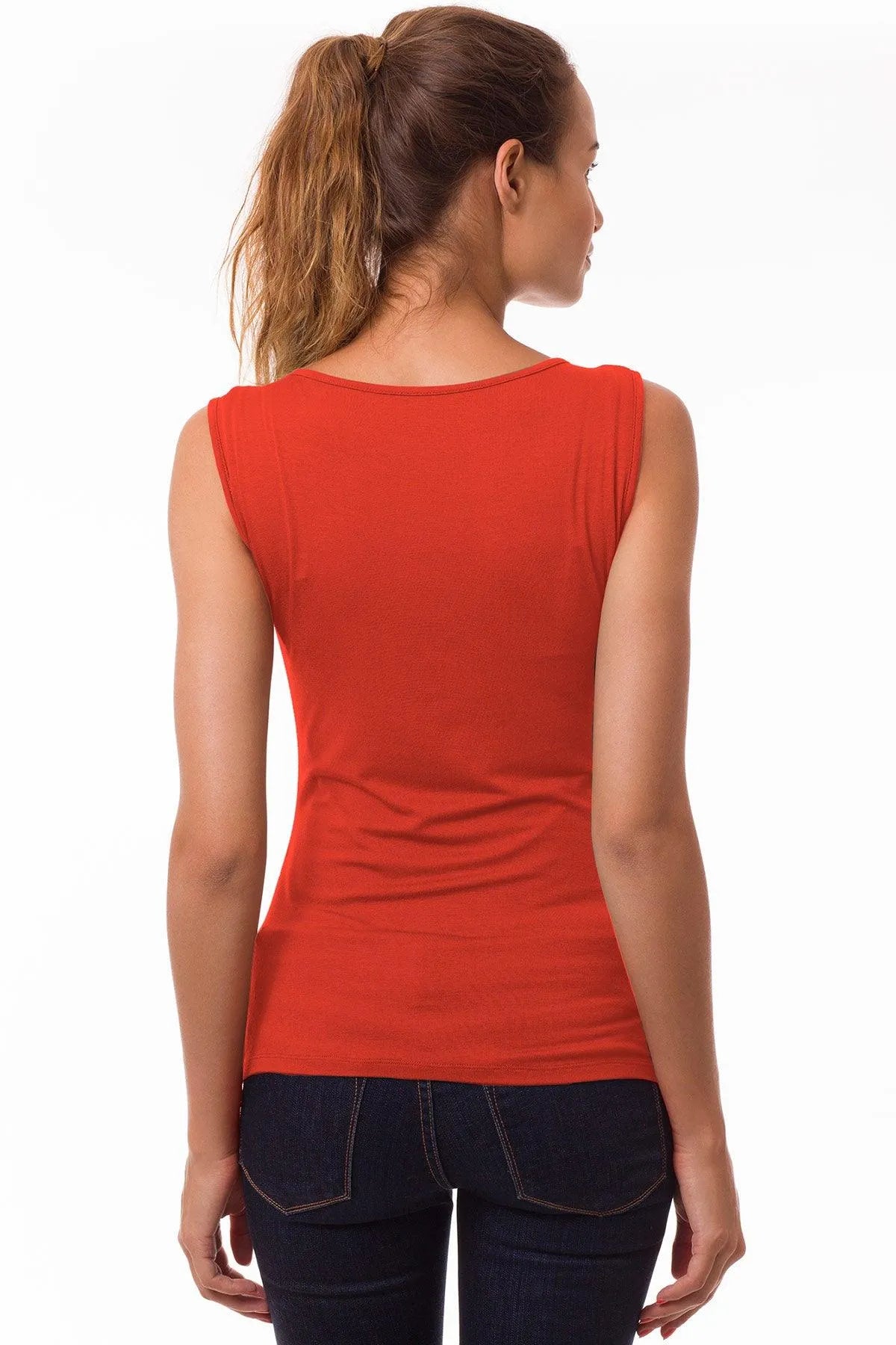 MARIE | Top Premaman e Allattamento Arancione Smanicato - Pietro Brunelli