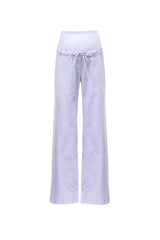 JOSEPH | Linen Maternity Pants in Lilac