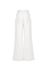 JOSEPH | Pantaloni Premaman in Lino Bianchi - Pietro Brunelli