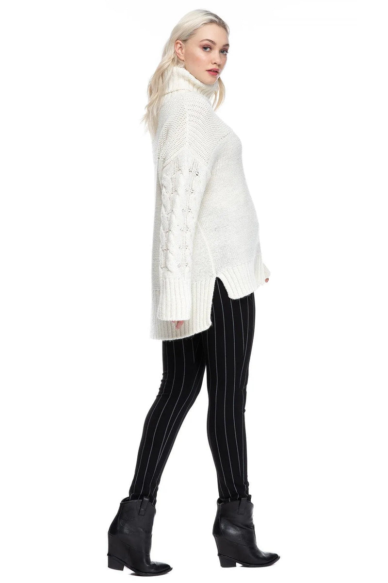 CALEB | Pantalone Premaman Gessato