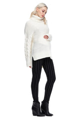 CALEB | Pantalone Premaman Gessato