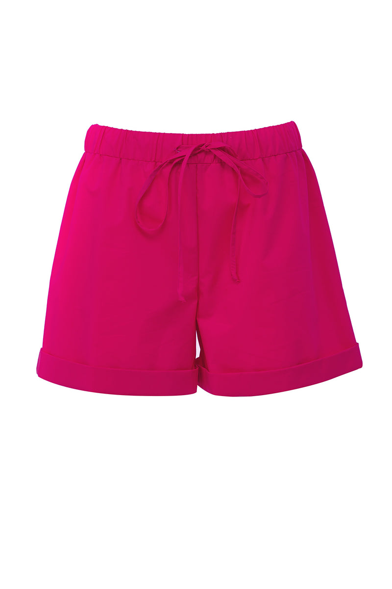 ADVENTURE SHORTS | Pantaloncini Premaman in Cotone Rosa