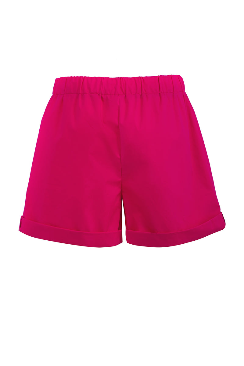 ADVENTURE SHORTS | Pantaloncini Premaman in Cotone Rosa