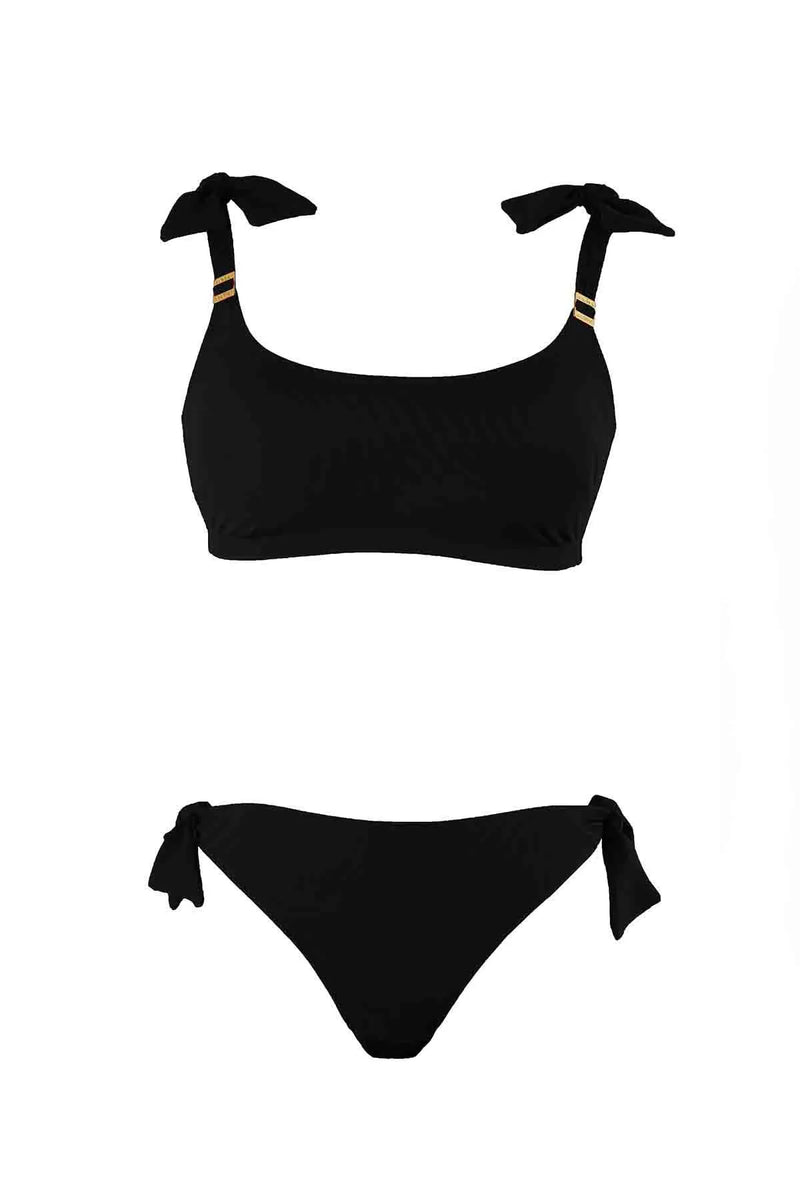 PORTO VECCHIO | Black Maternity Bikini