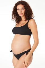 PORTO VECCHIO | Black Maternity Bikini