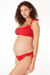 PORTO VECCHIO | Red Maternity Bikini