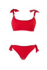 PORTO VECCHIO | Red Maternity Bikini