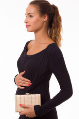 PRISCA | Maternity and Nursing Top Black