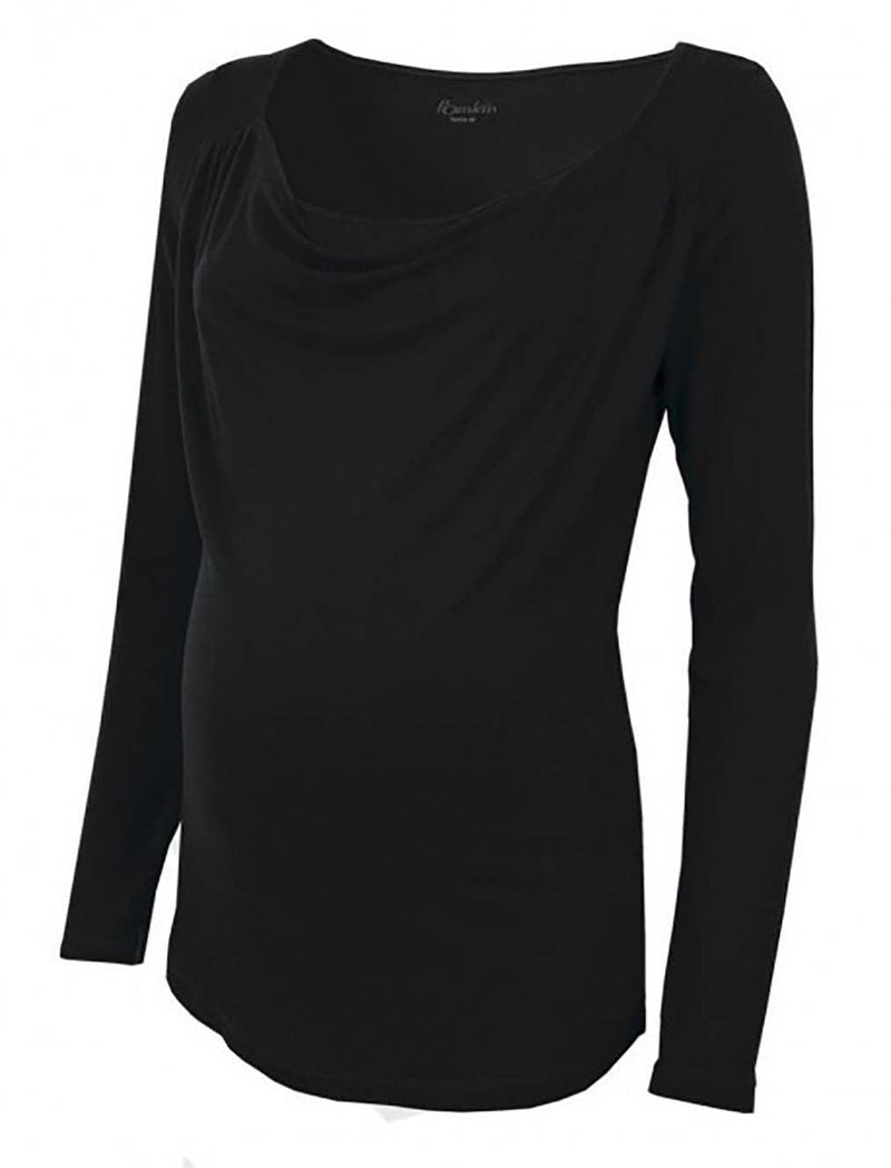 PRISCA | Maternity and Nursing Top Black