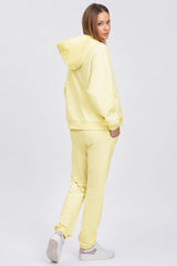 THE COZY TRACKSUIT | Tuta Premaman Gialla