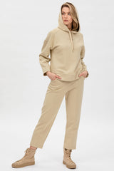 THE PERFECT TRACKSUIT | Tuta in Cotone Beige