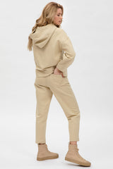 THE PERFECT TRACKSUIT | Tuta in Cotone Beige