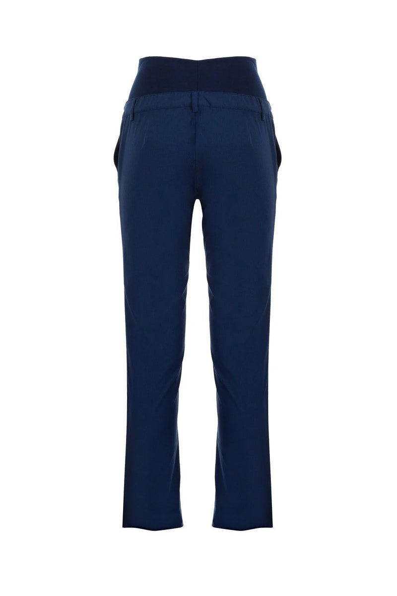 ELWOOD | Pantaloni Premaman Elasticizzati Blu - Pietro Brunelli
